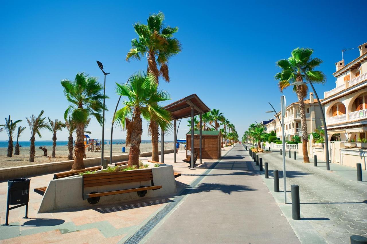 Blue House In Santa Pola Apartment Exterior photo