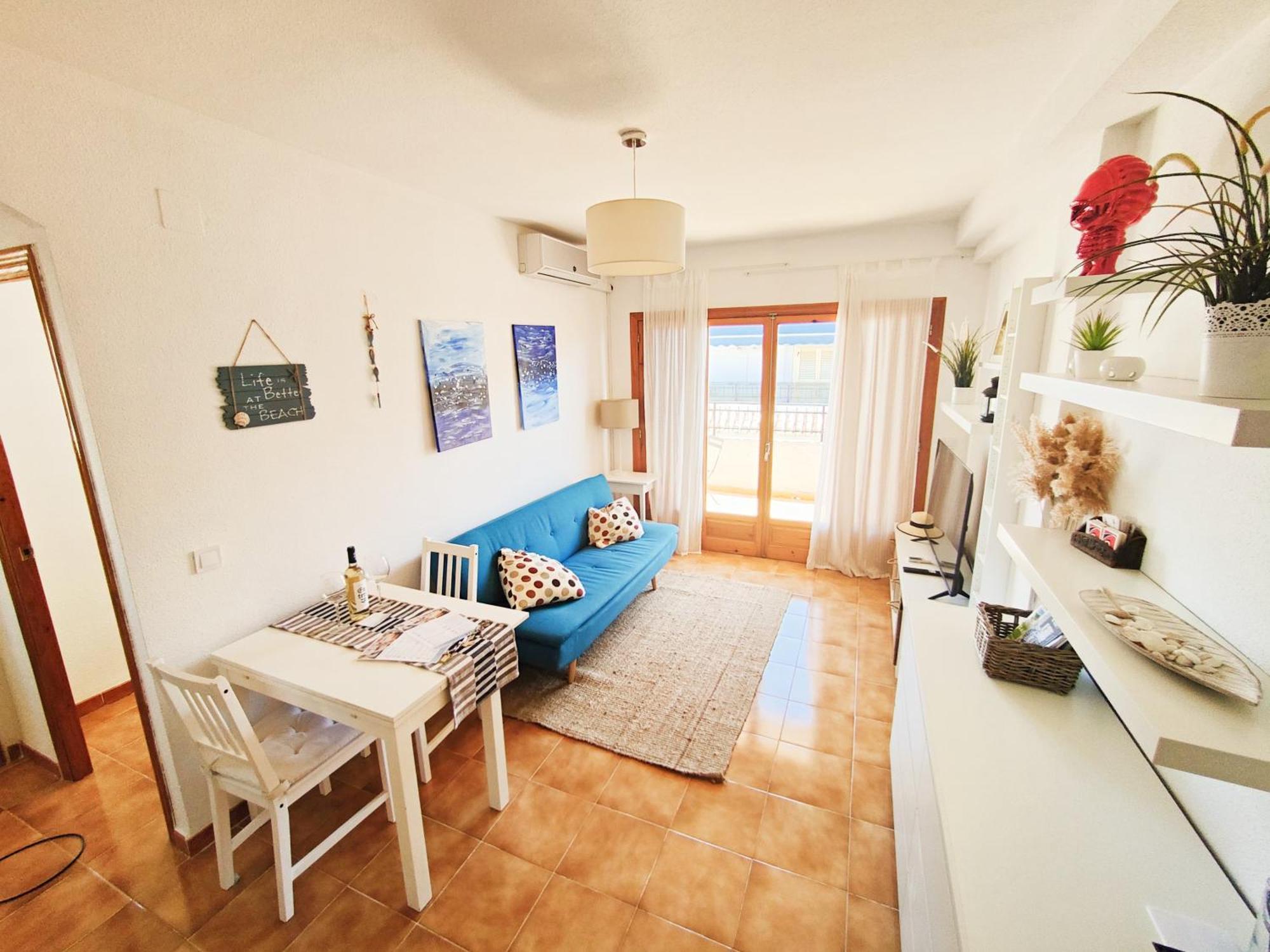 Blue House In Santa Pola Apartment Exterior photo